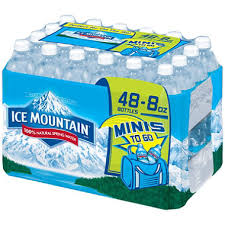 Ice Mountain Water Bottle 48 CT X 8 OZ