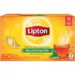 Lipton Tea Decaf 72 CT