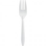 Affex Fork Bulk Md Wt Unwrapped White 1000 CT