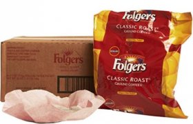Folgers Classic Roast FP 5 Bags w/8 Packs (40ct Case)