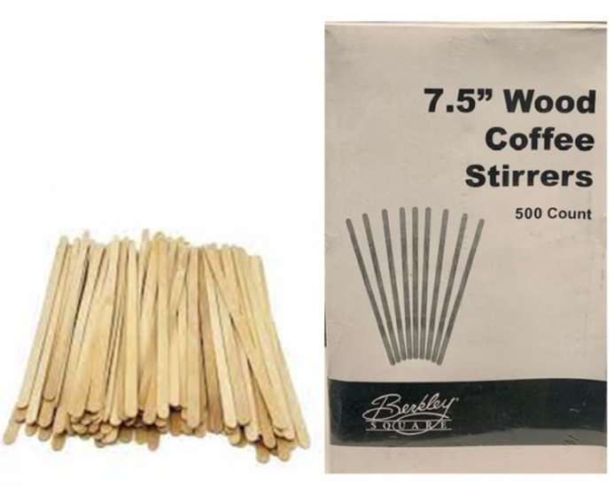 Wood Stir Sticks 7.7\"