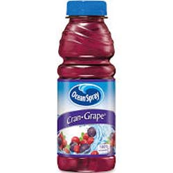 Ocean Spray Cran Grape Juice 12 CT X 15.2 OZ
